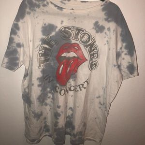 The Rolling Stones tie dye t-shirt